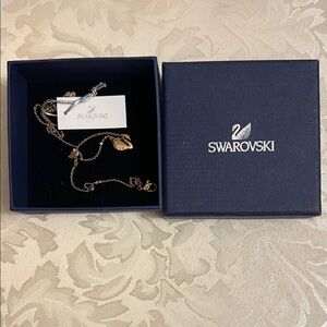 Swarovski Gold Heart Necklace